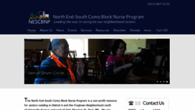 What Nescbnp.org website looked like in 2018 (5 years ago)