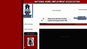 What Nationalhomeemploymentassociation.com website looked like in 2018 (5 years ago)
