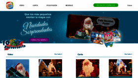 What Navidadessorprendentes.com website looked like in 2018 (5 years ago)