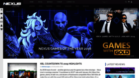What Nexushub.co.za website looked like in 2018 (5 years ago)