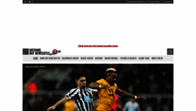 What Nothingbutnewcastle.com website looked like in 2018 (5 years ago)