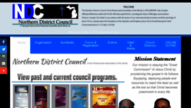 What Ndcpaw.org website looked like in 2018 (5 years ago)