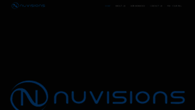 What Nuvisions.net website looked like in 2018 (5 years ago)