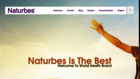 What Naturbes.com website looked like in 2018 (5 years ago)