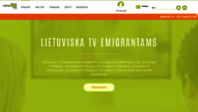 What Namai.tv website looked like in 2018 (5 years ago)