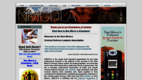 What Nmcdla.org website looked like in 2019 (5 years ago)