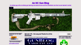 What Ncgunblog.com website looked like in 2019 (5 years ago)