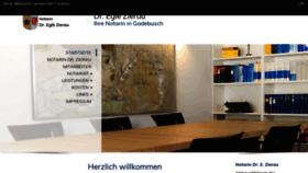 What Notar-gadebusch.de website looked like in 2019 (5 years ago)