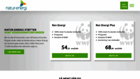 What Natur-energi.dk website looked like in 2019 (5 years ago)