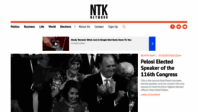 What Ntknetwork.com website looked like in 2019 (5 years ago)
