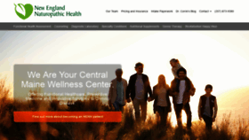 What Naturopathicme.com website looked like in 2019 (5 years ago)