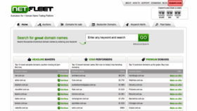 What Netfleet.com.au website looked like in 2019 (5 years ago)