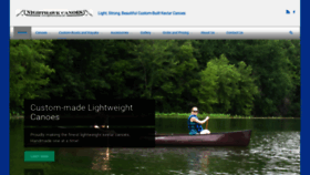 What Nighthawkcanoes.com website looked like in 2019 (5 years ago)