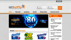 What Netlotto.com.au website looked like in 2019 (5 years ago)