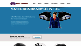 What Niaziexpress.com.pk website looked like in 2019 (5 years ago)