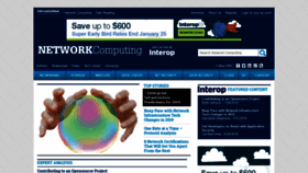 What Networkcomputing.com website looked like in 2019 (5 years ago)