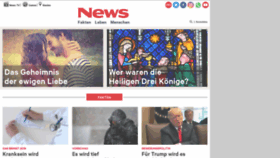 What News.at website looked like in 2019 (5 years ago)