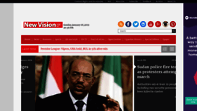 What Newvision.co.ug website looked like in 2019 (5 years ago)