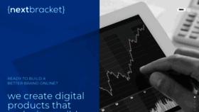 What Nextbracket.io website looked like in 2019 (5 years ago)