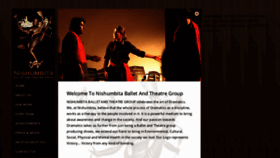 What Nishumbita.com website looked like in 2019 (5 years ago)