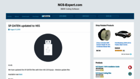 What Ncs-expert.com website looked like in 2019 (5 years ago)
