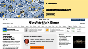 What Nyt.com website looked like in 2019 (5 years ago)
