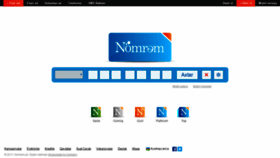 What Nomrem.az website looked like in 2019 (5 years ago)