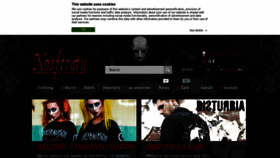 What Nosferatu.co.uk website looked like in 2019 (5 years ago)