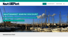 What Nautimarket.com website looked like in 2019 (5 years ago)