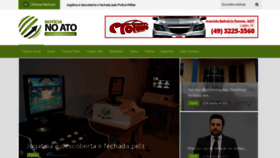 What Noticianoato.com.br website looked like in 2019 (5 years ago)