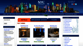 What Nyctourist.com website looked like in 2019 (5 years ago)
