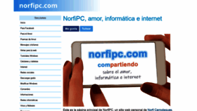 What Norfipc.com website looked like in 2019 (5 years ago)