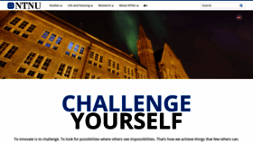 What Ntnu.edu website looked like in 2019 (5 years ago)