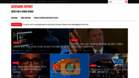 What Newswirereport.com website looked like in 2019 (5 years ago)