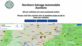 What Nsaa.co.uk website looked like in 2019 (5 years ago)