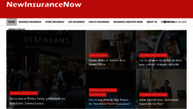 What Newinsurancenow.com website looked like in 2019 (5 years ago)