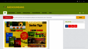 What Nadasumbang.com website looked like in 2019 (5 years ago)