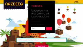 What Nazdeeq.com website looked like in 2019 (5 years ago)
