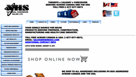 What Nhsmedia.com website looked like in 2019 (5 years ago)