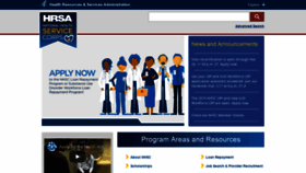 What Nhsc.hrsa.gov website looked like in 2019 (5 years ago)