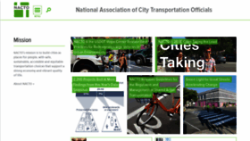 What Nacto.org website looked like in 2019 (5 years ago)