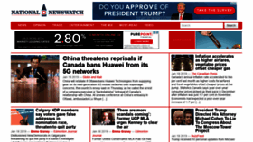 What Nationalnewswatch.com website looked like in 2019 (5 years ago)