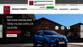 What Nissan.com.tr website looked like in 2019 (5 years ago)