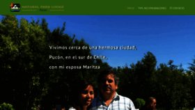 What Naturalpark.cl website looked like in 2019 (5 years ago)