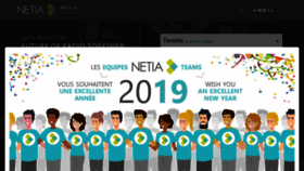 What Netia.com website looked like in 2019 (5 years ago)
