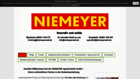 What Niemeyerweb.com website looked like in 2019 (5 years ago)
