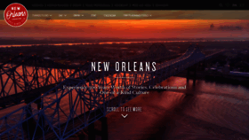 What Neworleans.com website looked like in 2019 (5 years ago)