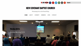What Newcovenantgj.org website looked like in 2019 (5 years ago)