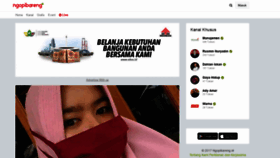 What Ngopibareng.id website looked like in 2019 (5 years ago)