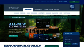 What Northerncu.com website looked like in 2019 (5 years ago)